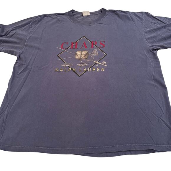 Vintage Chaps Ralph Lauren T Shirt - Picture 1 of 6